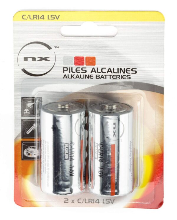 Piles alcalines C/LR14 1,5 volt - NX-Ready – Image 2
