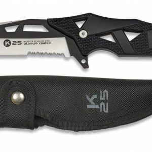Couteau K25 Tactical lame 10,8CM