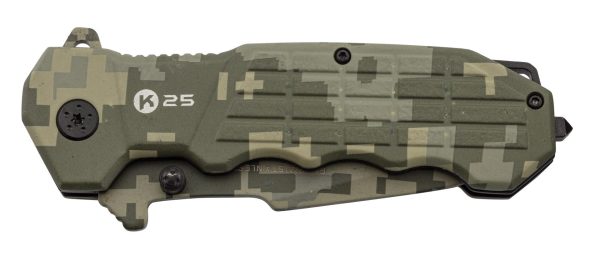 Couteau pliant tactique digital camo – Image 4