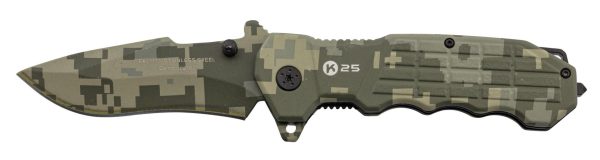Couteau pliant tactique digital camo – Image 2