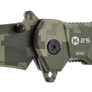 Couteau pliant tactique digital camo