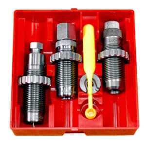 Jeux de 3 outils acier rechargement armes de poing - Lee Precision