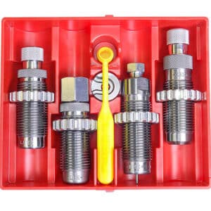 jeux de 4 outils carbure Deluxe pour calibres d'armes de poing - Lee Precision