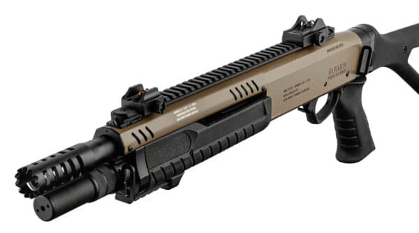Réplique fusil à pompe FABARM STF12 Compact Tan Gaz – Image 5