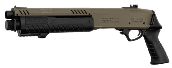 Réplique fusil à pompe FABARM STF12 Short Initial TAN Gaz – Image 2