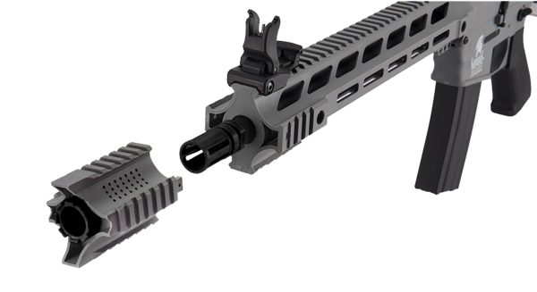 Réplique airsoft LT-25 G2 M4 SPR Interceptor pack complet Grey – Image 7
