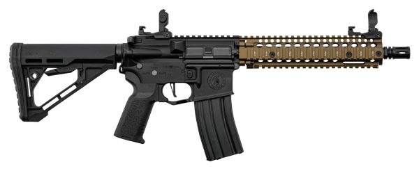Pack Réplique AEG MK18 Gen 3 Noir/Bronze Lancer Tactical + poignée + batterie et chargeur – Image 8