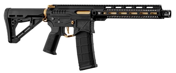 Réplique R15 mod 1 Zion Arms noire et or garde main long – Image 2