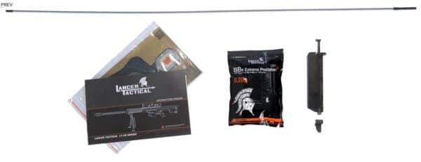 Réplique airsoft Sniper LT-20 à ressort M82 noir 1,5J – Image 3