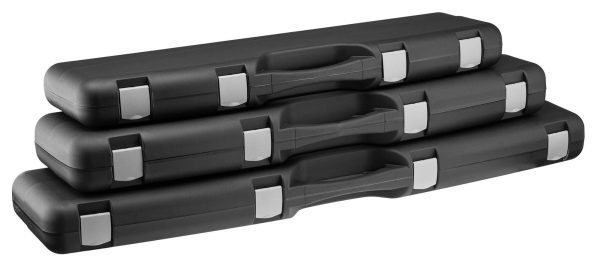 Mallettes noires en polypropylène pour arme – Image 2