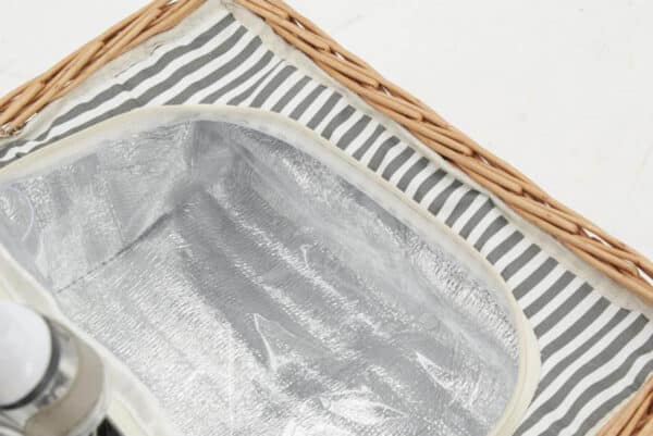 Valise pique-nique isotherme 2 personnes (plastique) – Image 3