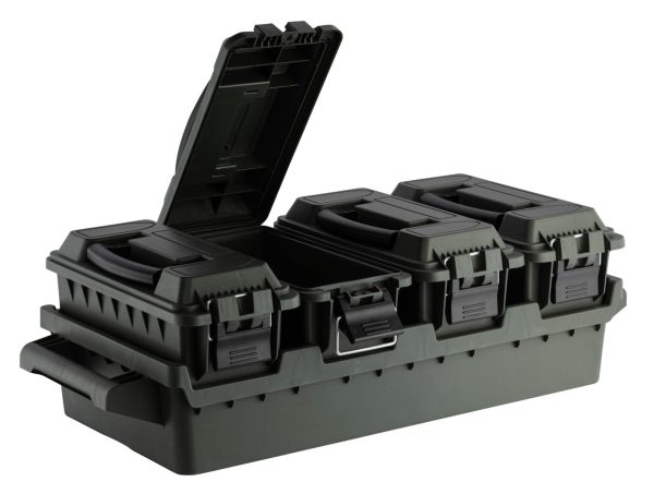 Set 4 caisses à munitions avec bac de transport – Image 7