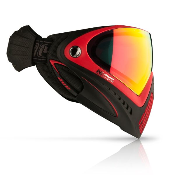 Masque Dye I4 PRO Meltdown rouge et noir – Image 2