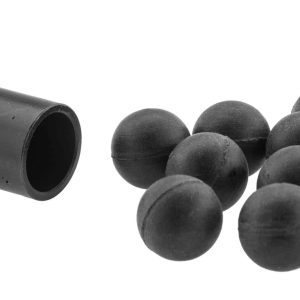 Adaptateur pour armes d'alarme + 10 projectiles Self Gomm calibre 18 mm