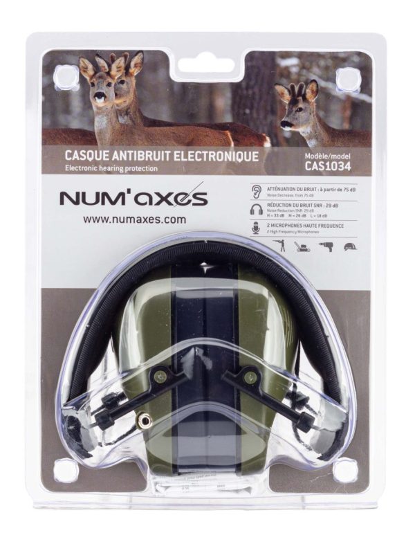 Casque antibruit électronique NUM'AXES CAS1034 Kaki – Image 10