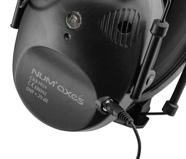 Casque antibruit électronique NUM'AXES CAS1034 Noir – Image 7