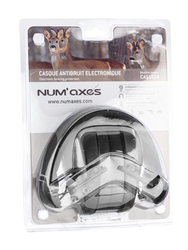 Casque antibruit électronique NUM'AXES CAS1034 Noir – Image 9