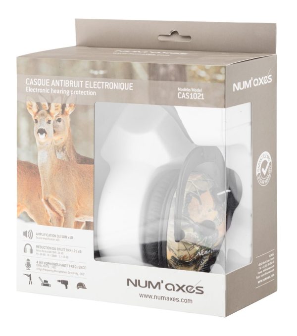 Casque antibruit électronique NUM'AXES CAS1021 Camo – Image 3