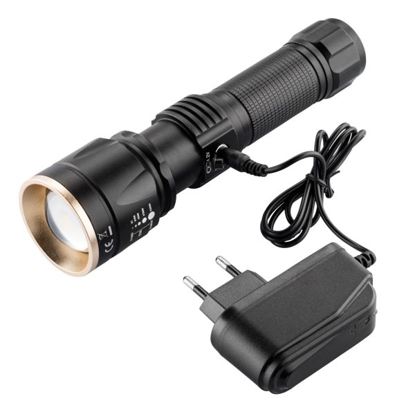 Lampe Tactique rechargeable NUM'AXES Led 1000 lumens – Image 2