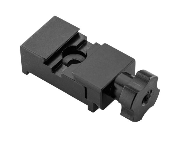 Pied aluminium monobloc à rail de 11mm pour compensateur. – Image 3
