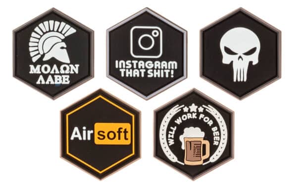 Présentoir à patch Tan  avec 20 patchs aléatoires sentinelle gear – Image 7