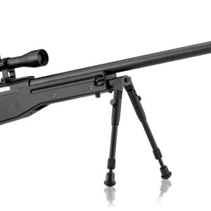 Pack airsoft sniper type AW308 + lunette 4 x 32 + bipied + silencieux