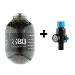Pack bouteille BO Manufacture Kevlar 0,5L + régulateur Dye 4500 PSI