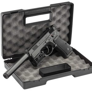 Pack airsoft CZ75D CO2 + mallette + laser + silencieux