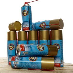 Pack de 12 aérosols d'huile Armistol pour arme