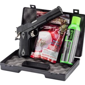 Pack GNB Gaz 1911 Long noir 0,5J   mallette  + billes +  gaz