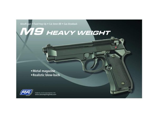 Réplique pistolet M9 gaz gbb – Image 2