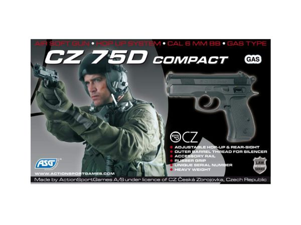 Réplique CZ 75d compact gnb – Image 3