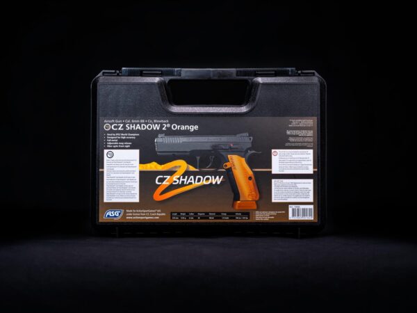 Réplique de poing CO2 CZ SHADOW 2 Orange ASG – Image 5