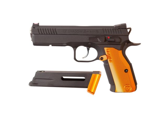 Réplique de poing CO2 CZ SHADOW 2 Orange ASG – Image 3