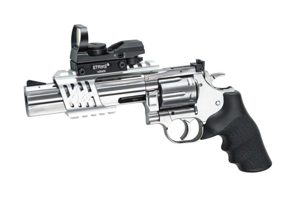 Réplique airsoft revolver Dan Wesson 715 CO2 Silver 6 Pouces – Image 8