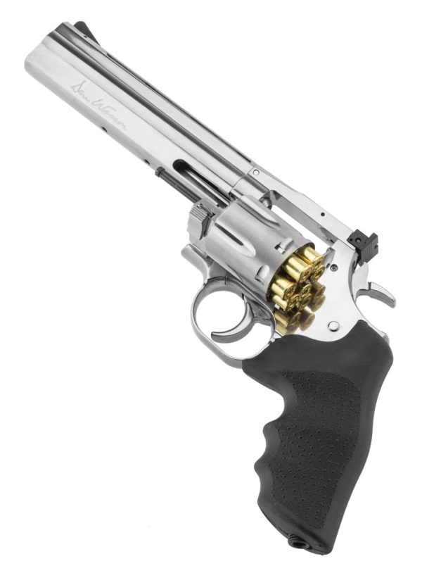 Réplique airsoft revolver Dan Wesson 715 CO2 Silver 6 Pouces – Image 4