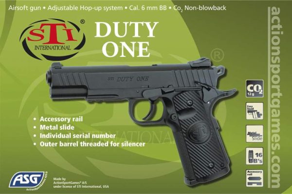 Réplique pistolet STI DUTY ONE CO2 GNB – Image 4