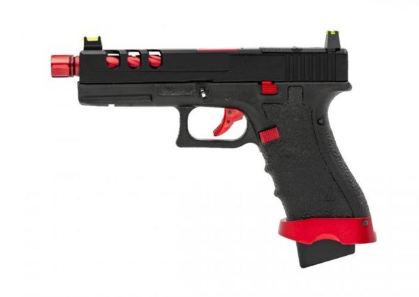 Réplique GBB VORSK EU7 Vented Rouge match – Image 4