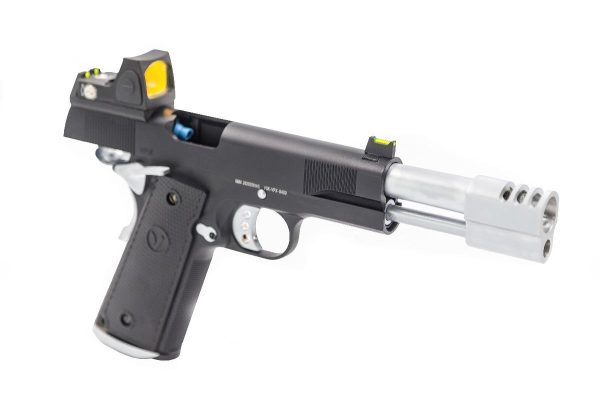 Réplique GBB gaz VORSK VP-X Noir / Chrome 1,0J + point rouge BDS – Image 2