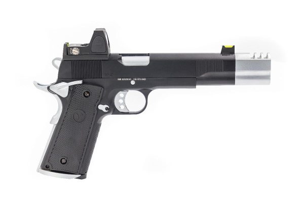 Réplique GBB gaz VORSK VP-X Noir / Chrome 1,0J + point rouge BDS – Image 4