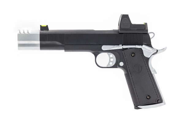 Réplique GBB gaz VORSK VP-X Noir / Chrome 1,0J + point rouge BDS – Image 3