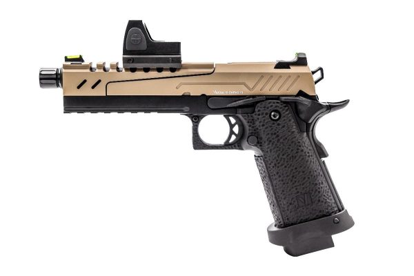 Réplique GBB gaz Hi-Capa 5.1 SPLIT Noir / Tan 1,0J + point rouge BDS – Image 3