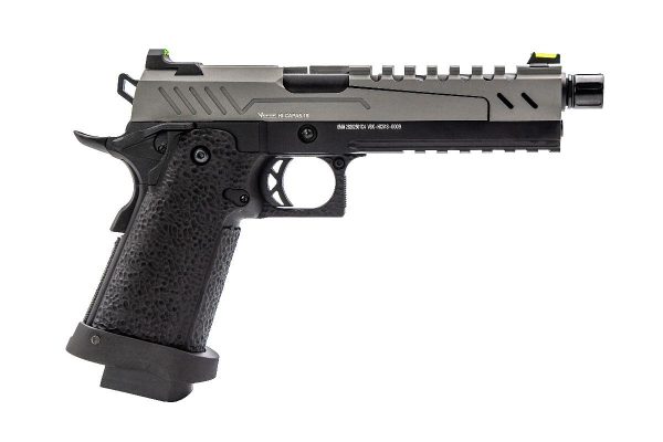 Réplique GBB gaz Hi-Capa 5.1 SPLIT Gris / Noir 1,0J – Image 3