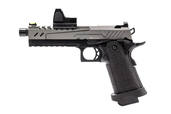 Réplique GBB gaz Hi-Capa 5.1 SPLIT Gris / Noir 1,0J + point rouge BDS – Image 3
