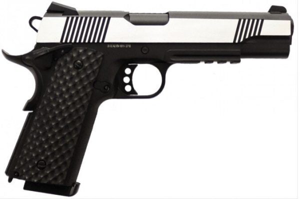 Réplique GBB 1911 MEU Rail Raven full metal gaz noir silver 1,0J – Image 2
