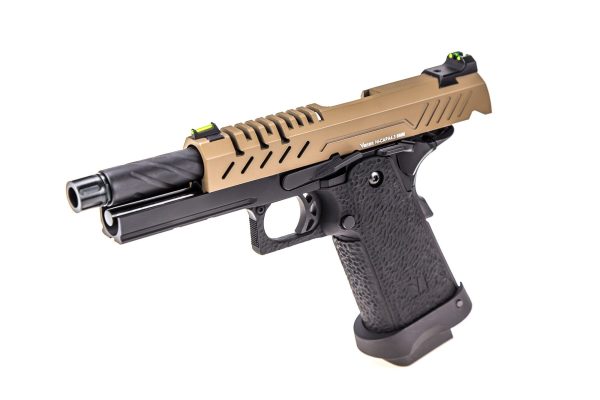 Réplique GBB gaz Hi-Capa 4.3 Noir / Tan 0,9J – Image 2