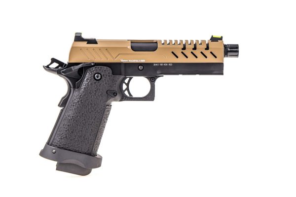 Réplique GBB gaz Hi-Capa 4.3 Noir / Tan 0,9J – Image 3
