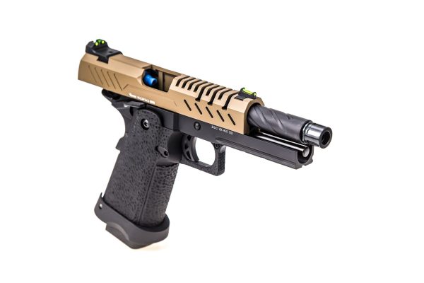 Réplique GBB gaz Hi-Capa 4.3 Noir / Tan 0,9J – Image 4
