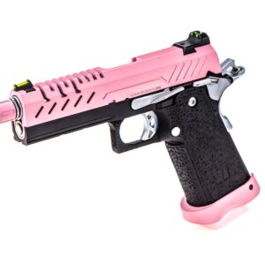 Réplique GBB gaz Hi-Capa 4.3 Noir / Rose 0,9J
