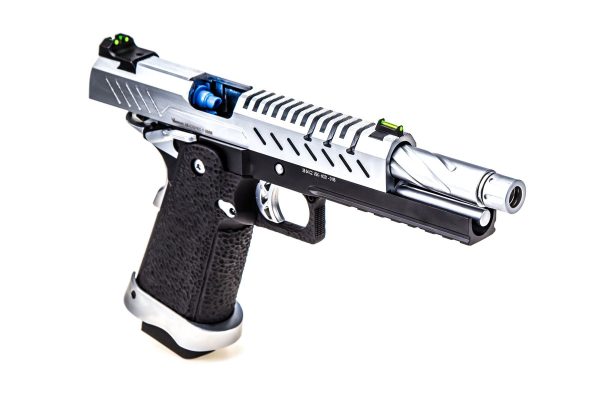 Réplique GBB gaz Hi-Capa 5.1 Noir / Chrome 1,0J – Image 3